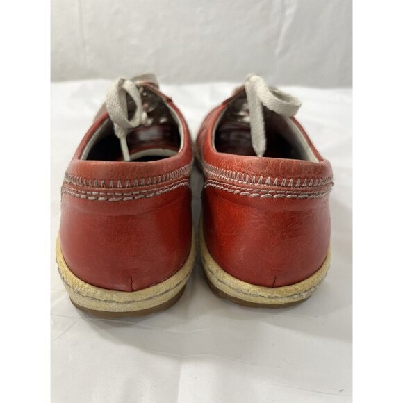 JOSEF SEIBEL Womens Red Leather Caspian Comfort Sneakers Size 7 - Picture 5 of 14